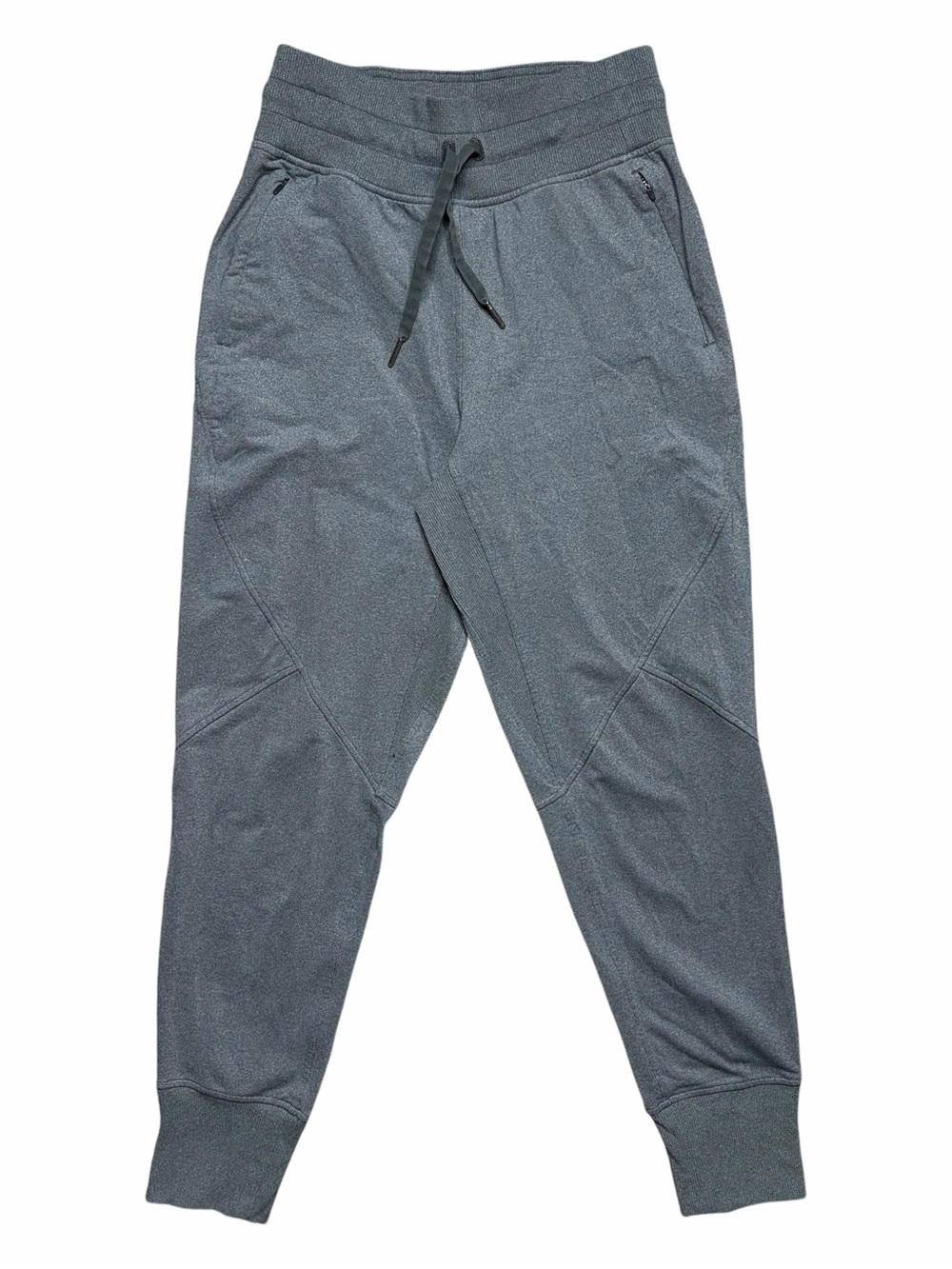 Lululemon Metro Miles Jogger Sweatpants Gray Size 4 Drawstring Pockets Athletic